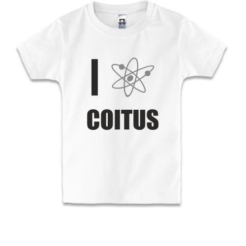 Детская футболка Coitus The Big Bang Theory