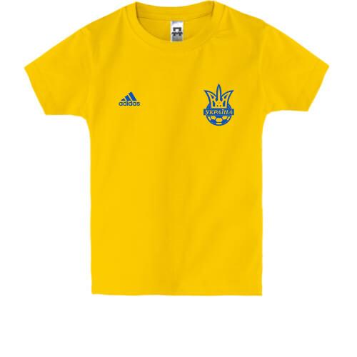 Детская футболка сборной Украины по футболу