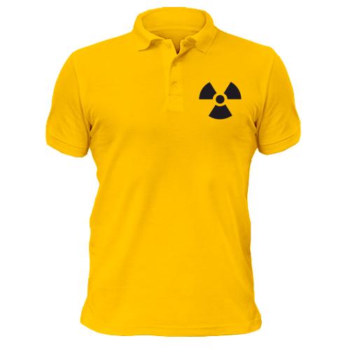 Чоловіча футболка-поло радіація