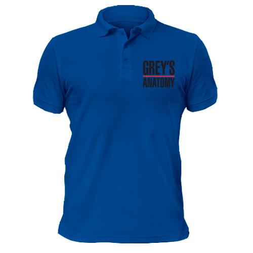 Чоловіча футболка-поло Grey's Anatomy (2)