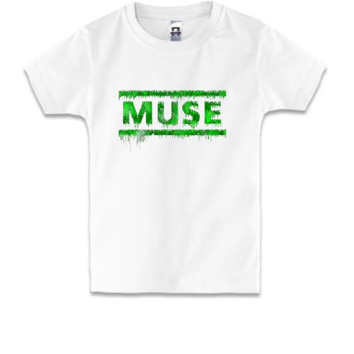 Детская футболка Muse (green)