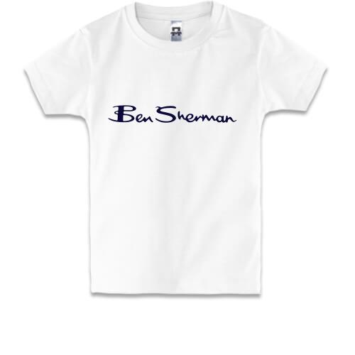 Дитяча футболка Ben Sherman біла