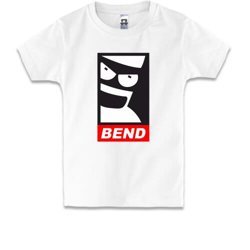 Детская футболка BEND (OBEY Bender)