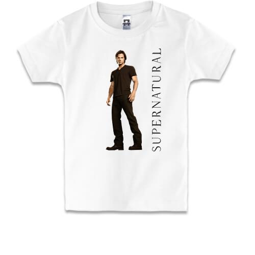 Детская футболка Supernatural - Сэм