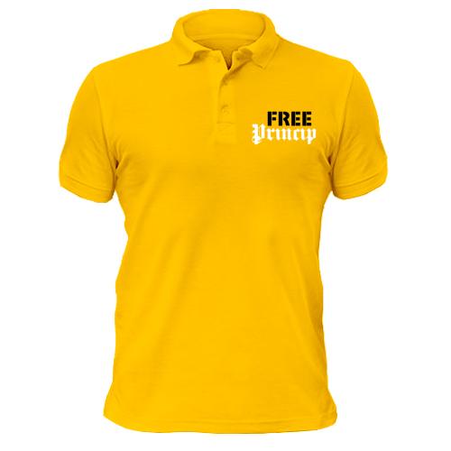 Чоловіча футболка-поло Free Princip