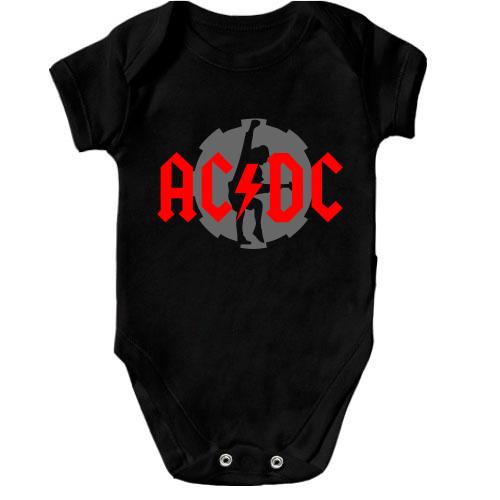 Детское боди AC/DC angus young