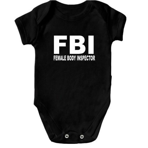 Дитячий боді FBI