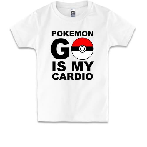 Детская футболка Pokemon go cardio