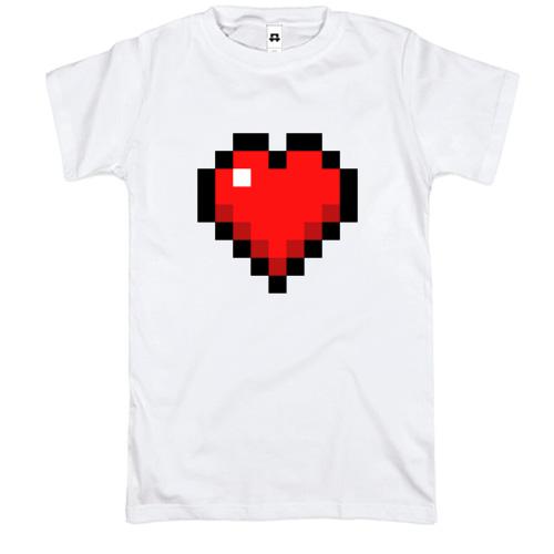 Футболка Minecraft heart