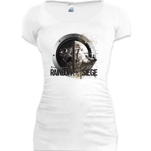 Женская удлиненная футболка Tom Clancy’s Rainbow Six Siege