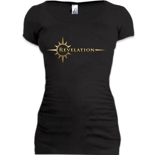 Женская удлиненная футболка Revelation Online