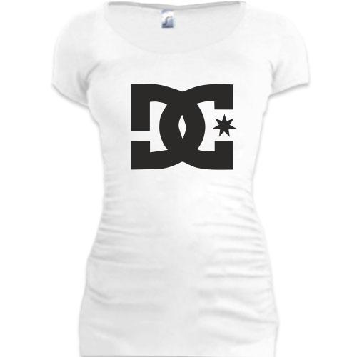 Женская удлиненная футболка DC