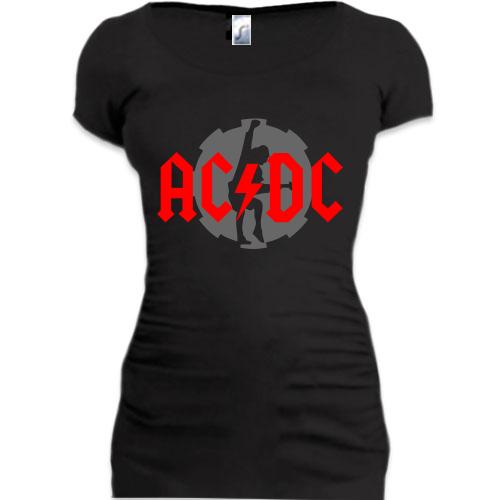 Подовжена футболка AC/DC angus young