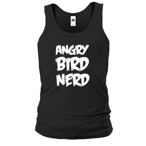 Майка Angry birds nerd
