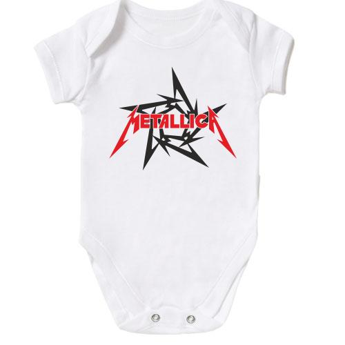 Дитячий боді Metallica (з лого фан-клубу)