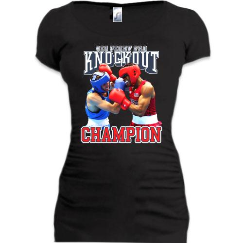 Подовжена футболка Big Fight Pro Knockout