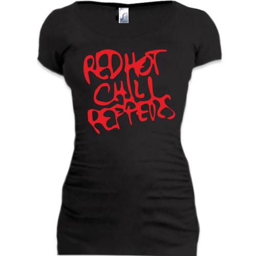 Женская удлиненная футболка Red Hot Chili Peppers 2