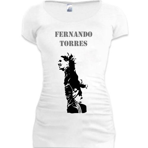 Женская удлиненная футболка Торрес