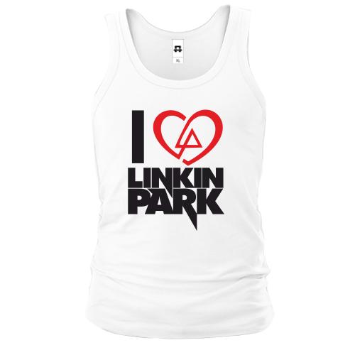 Чоловіча майка I love linkin park (Я люблю Linkin Park)
