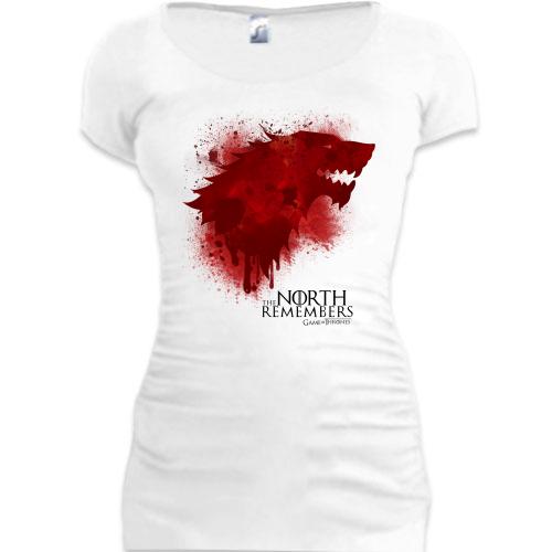 Подовжена футболка The North Remembers  - Game of Thrones