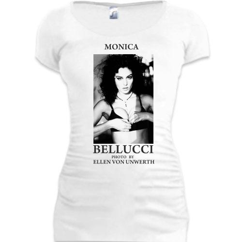 Женская удлиненная футболка MONICA BELLUCCI (Von Unwerth)