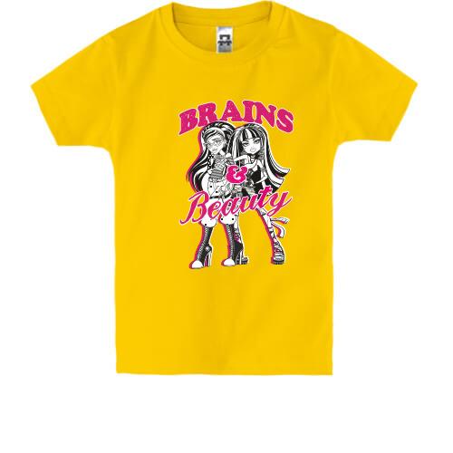 Дитяча футболка Brains beauty