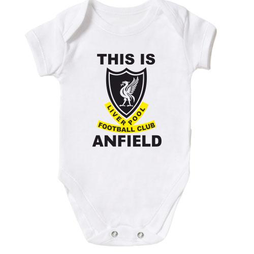 Детское боди This Is Anfield 2