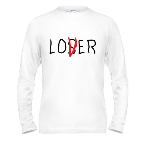 Чоловічий лонгслів Loser - Lover 
