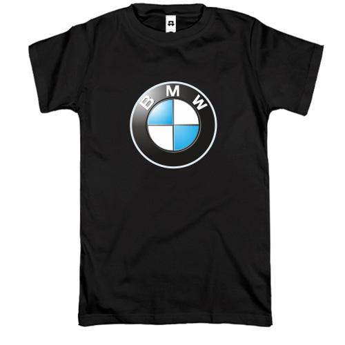 Футболка з лого BMW