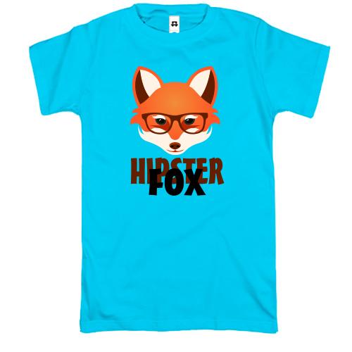 Футболка с лисицей Hipster Fox