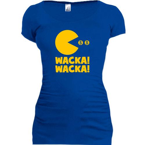 Подовжена футболка Packman Wacka wacka