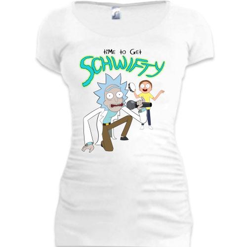 Туника Time to get Schwifty