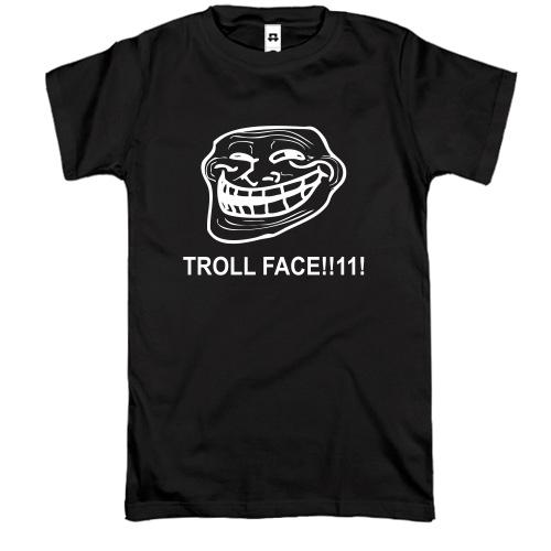 Футболка  Troll face