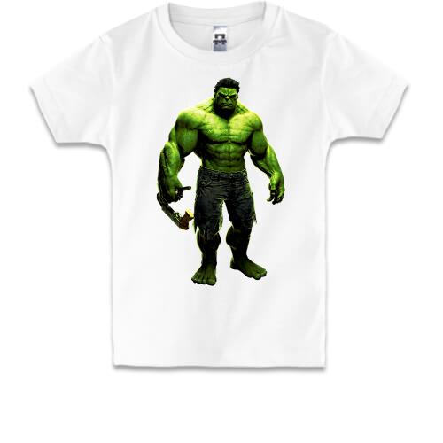 Детская футболка с Халком (Hulk)