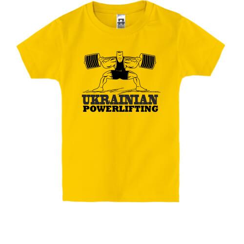 Детская футболка Ukranian powerlifting