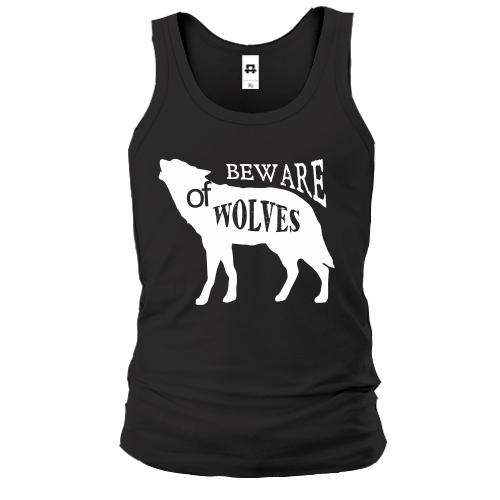 Чоловіча майка beware of wolves