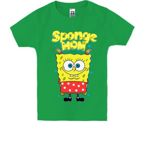 Детская футболка Sponge mam