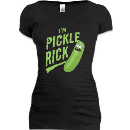Подовжена футболка I'm pickle Rick (2)