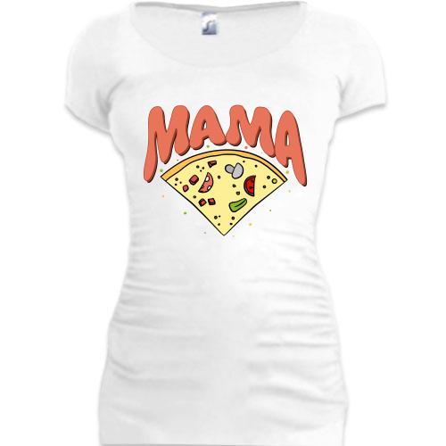Подовжена футболка з піцою (Мама)