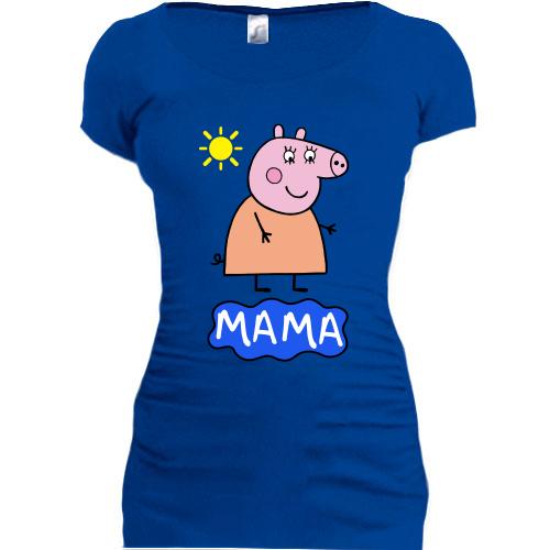 Подовжена футболка Мама (свинка Пеппа)