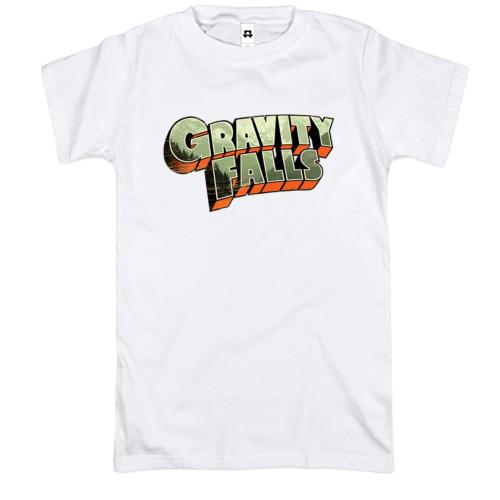 Футболка Gravity Falls лого