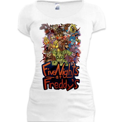 Подовжена футболка Five Nights at Freddy’s