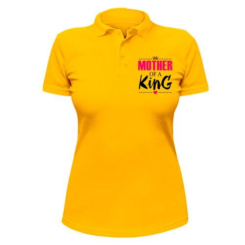 Жіноча футболка-поло Mother of a king
