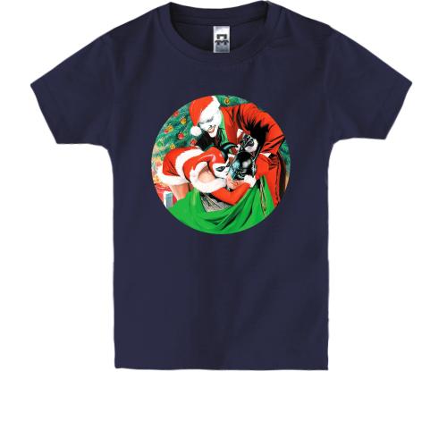 Детская футболка Джокер, Харли и Бэтмен