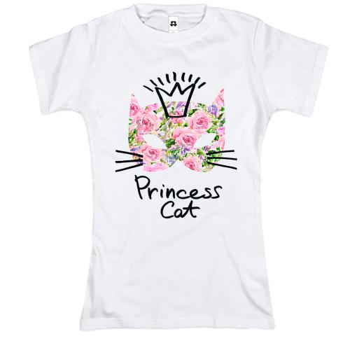 Футболка Princess cat (з квітів)