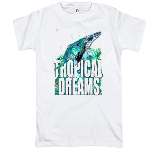 Футболка Tropical dreams з китом