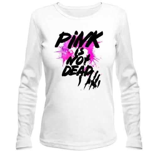 Жіночий лонгслів Pink is not dead