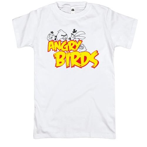 Футболка  Angry birds 3