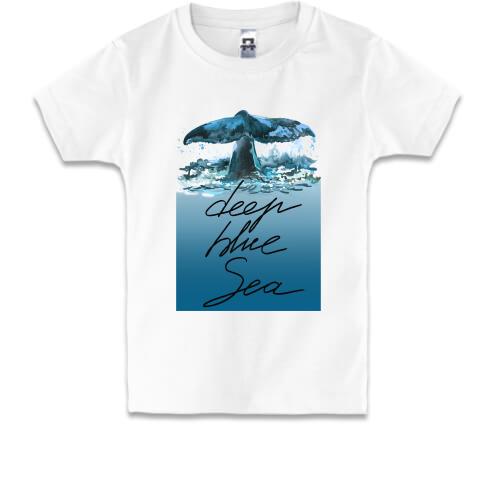 Дитяча футболка з китом 