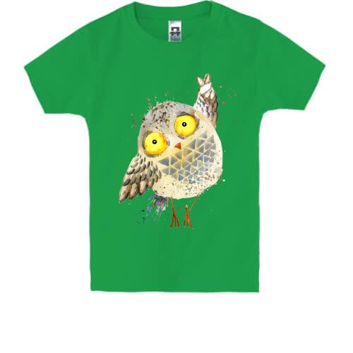 Дитяча футболка з совою 